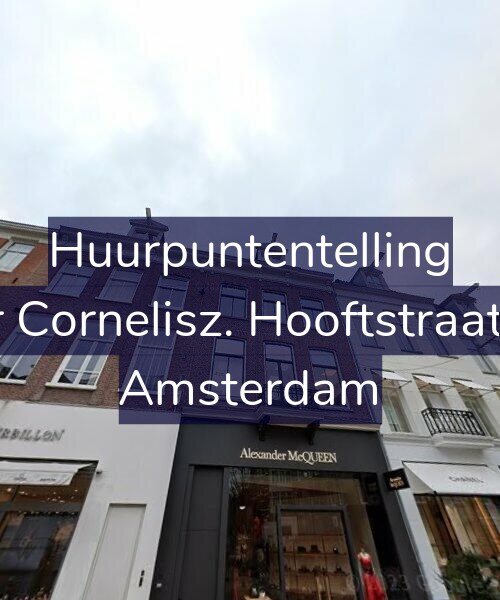 Foto gevel Huurpuntentelling voor Pieter Cornelisz. Hooftstraat 70-2, Amsterdam