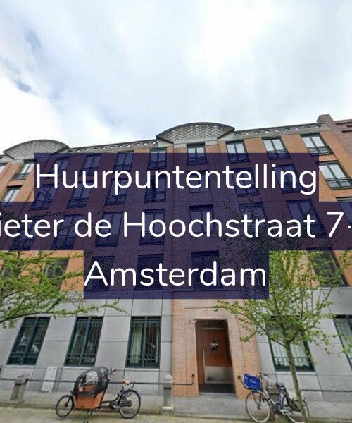 Foto gevel Huurpuntentelling voor Pieter de Hoochstraat 7-L, Amsterdam