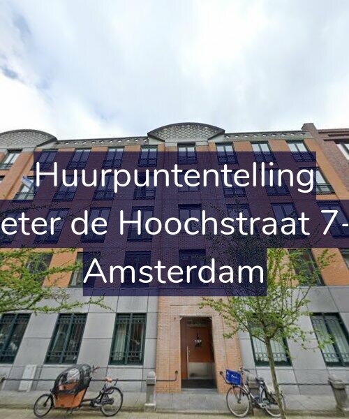 Foto gevel Huurpuntentelling voor Pieter de Hoochstraat 7-G, Amsterdam