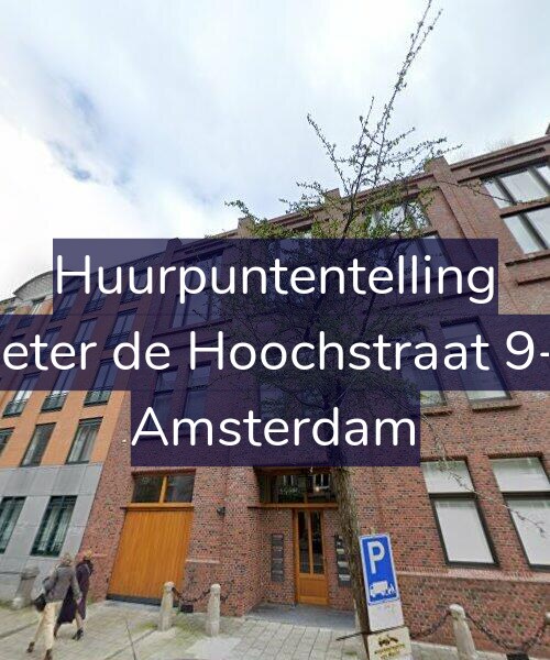 Foto gevel Huurpuntentelling voor Pieter de Hoochstraat 9-B, Amsterdam
