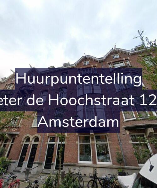 Foto gevel Huurpuntentelling voor Pieter de Hoochstraat 12-H, Amsterdam