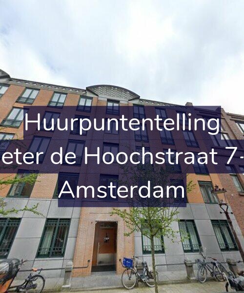 Foto gevel Huurpuntentelling voor Pieter de Hoochstraat 7-K, Amsterdam