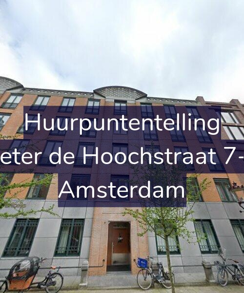 Foto gevel Huurpuntentelling voor Pieter de Hoochstraat 7-H, Amsterdam