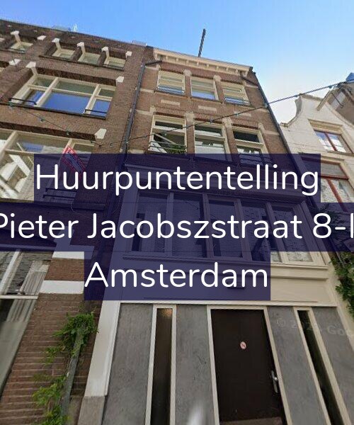 Foto gevel Huurpuntentelling voor Pieter Jacobszstraat 8-F, Amsterdam