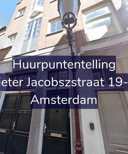 Foto gevel Huurpuntentelling voor Pieter Jacobszstraat 19-H, Amsterdam