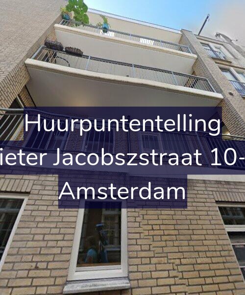 Foto gevel Huurpuntentelling voor Pieter Jacobszstraat 10-F, Amsterdam