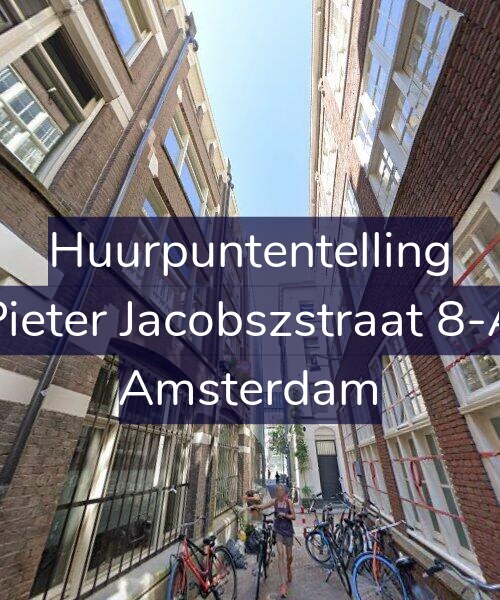 Foto gevel Huurpuntentelling voor Pieter Jacobszstraat 8-A, Amsterdam