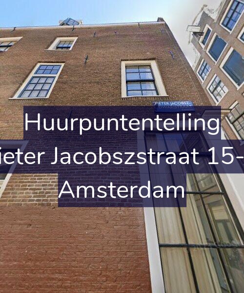 Foto gevel Huurpuntentelling voor Pieter Jacobszstraat 15-A, Amsterdam