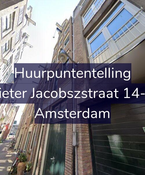 Foto gevel Huurpuntentelling voor Pieter Jacobszstraat 14-C, Amsterdam