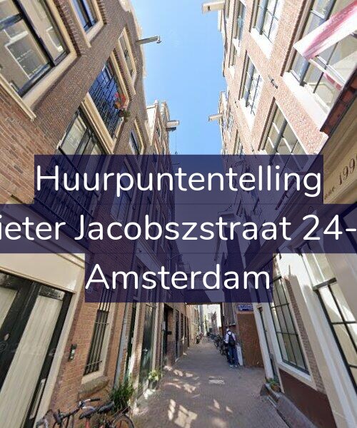 Foto gevel Huurpuntentelling voor Pieter Jacobszstraat 24-A, Amsterdam