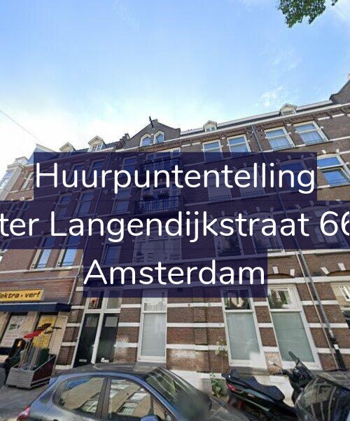 Foto gevel Huurpuntentelling voor Pieter Langendijkstraat 66-H, Amsterdam