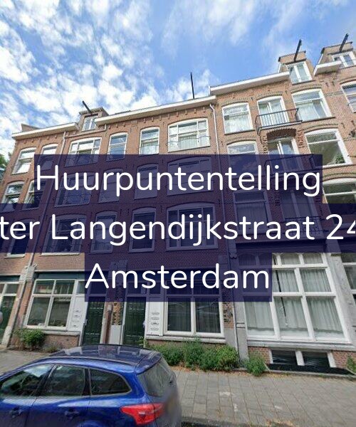 Foto gevel Huurpuntentelling voor Pieter Langendijkstraat 24-H, Amsterdam