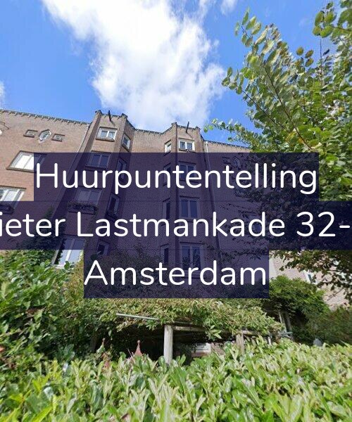 Foto gevel Huurpuntentelling voor Pieter Lastmankade 32-H, Amsterdam