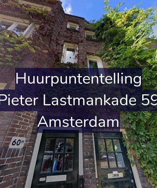 Foto gevel Huurpuntentelling voor Pieter Lastmankade 59, Amsterdam