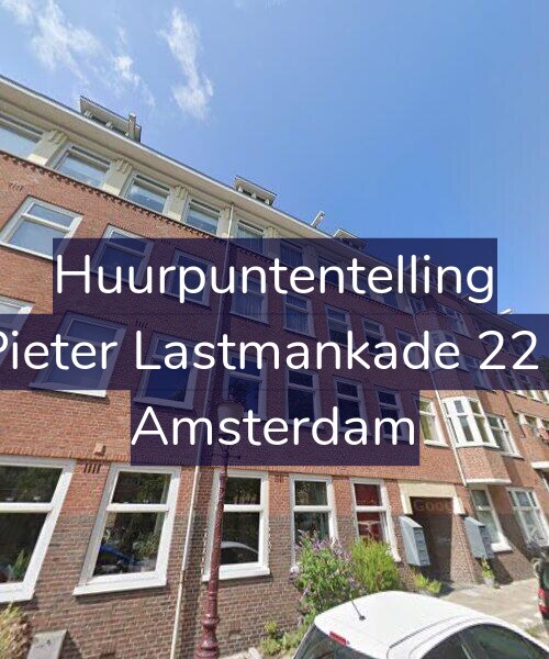 Foto gevel Huurpuntentelling voor Pieter Lastmankade 221, Amsterdam
