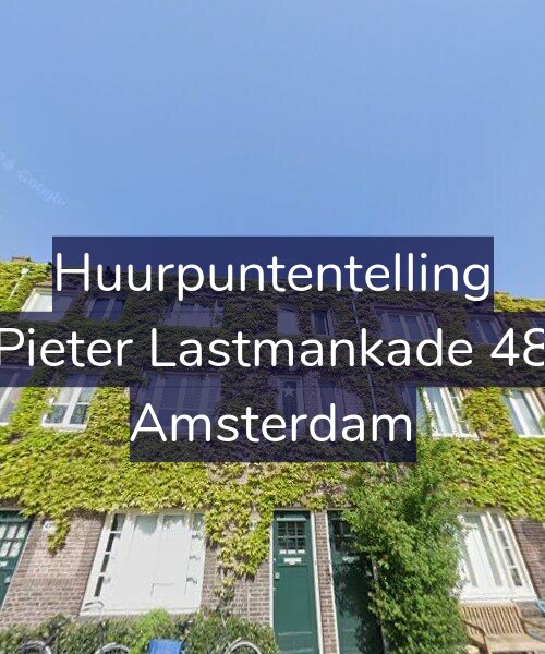 Foto gevel Huurpuntentelling voor Pieter Lastmankade 48, Amsterdam