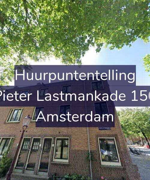 Foto gevel Huurpuntentelling voor Pieter Lastmankade 150, Amsterdam