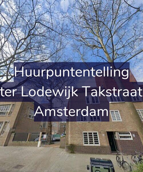 Foto gevel Huurpuntentelling voor Pieter Lodewijk Takstraat 30, Amsterdam