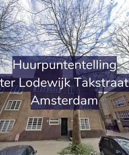 Foto gevel Huurpuntentelling voor Pieter Lodewijk Takstraat 31, Amsterdam