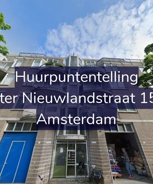 Foto gevel Huurpuntentelling voor Pieter Nieuwlandstraat 15-A, Amsterdam