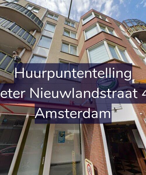 Foto gevel Huurpuntentelling voor Pieter Nieuwlandstraat 43, Amsterdam