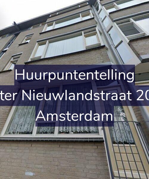 Foto gevel Huurpuntentelling voor Pieter Nieuwlandstraat 20-D, Amsterdam