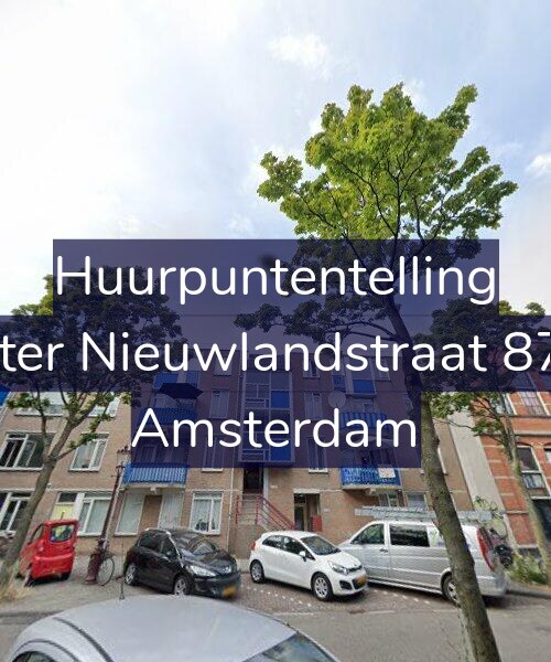 Foto gevel Huurpuntentelling voor Pieter Nieuwlandstraat 87-A, Amsterdam