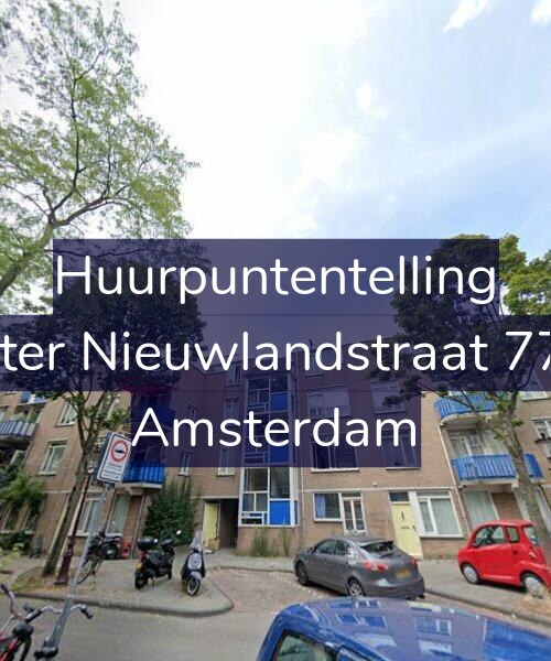 Foto gevel Huurpuntentelling voor Pieter Nieuwlandstraat 77-C, Amsterdam