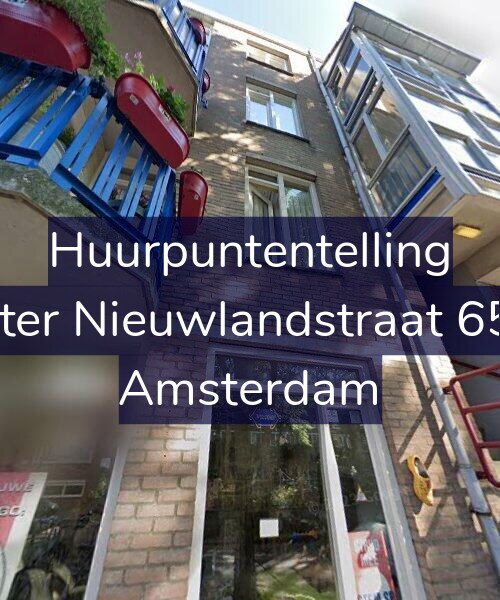Foto gevel Huurpuntentelling voor Pieter Nieuwlandstraat 65-B, Amsterdam