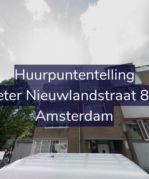 Foto gevel Huurpuntentelling voor Pieter Nieuwlandstraat 8-D, Amsterdam