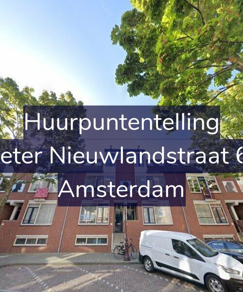 Foto gevel Huurpuntentelling voor Pieter Nieuwlandstraat 68, Amsterdam