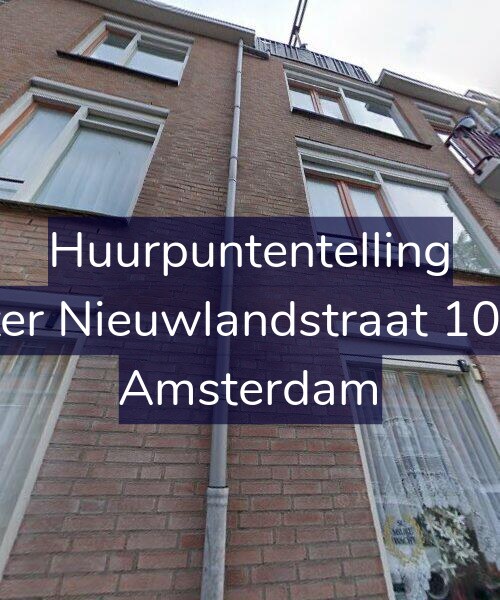 Foto gevel Huurpuntentelling voor Pieter Nieuwlandstraat 106-B, Amsterdam