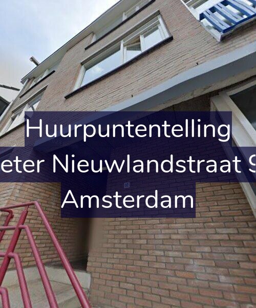 Foto gevel Huurpuntentelling voor Pieter Nieuwlandstraat 94, Amsterdam