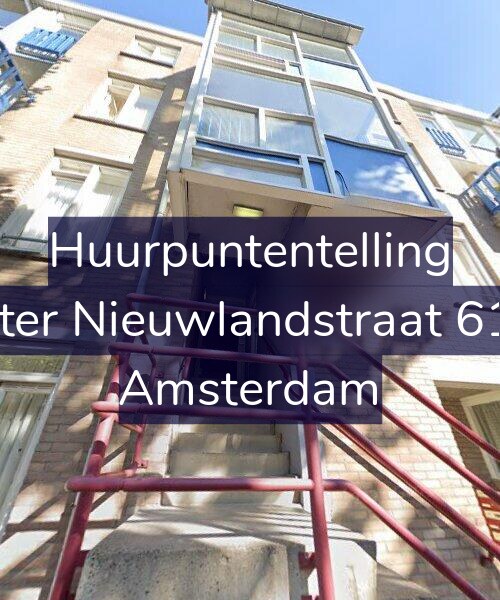 Foto gevel Huurpuntentelling voor Pieter Nieuwlandstraat 61-A, Amsterdam