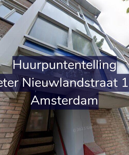 Foto gevel Huurpuntentelling voor Pieter Nieuwlandstraat 100, Amsterdam