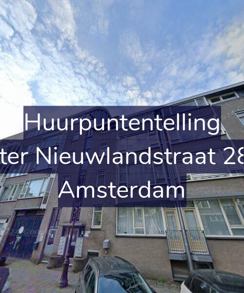 Foto gevel Huurpuntentelling voor Pieter Nieuwlandstraat 28-D, Amsterdam