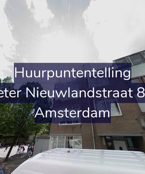 Foto gevel Huurpuntentelling voor Pieter Nieuwlandstraat 8-C, Amsterdam