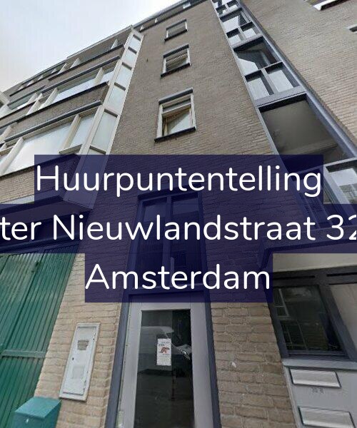 Foto gevel Huurpuntentelling voor Pieter Nieuwlandstraat 32-A, Amsterdam