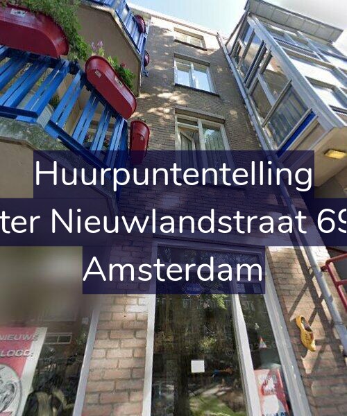 Foto gevel Huurpuntentelling voor Pieter Nieuwlandstraat 69-A, Amsterdam