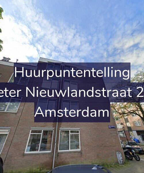 Foto gevel Huurpuntentelling voor Pieter Nieuwlandstraat 2-B, Amsterdam