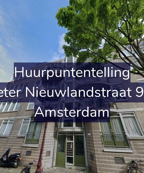 Foto gevel Huurpuntentelling voor Pieter Nieuwlandstraat 9-A, Amsterdam