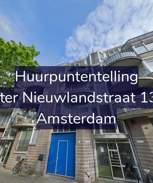 Foto gevel Huurpuntentelling voor Pieter Nieuwlandstraat 13-B, Amsterdam