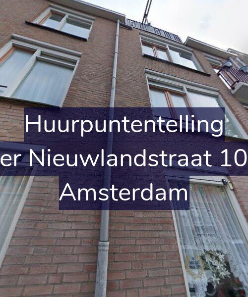 Foto gevel Huurpuntentelling voor Pieter Nieuwlandstraat 106-D, Amsterdam