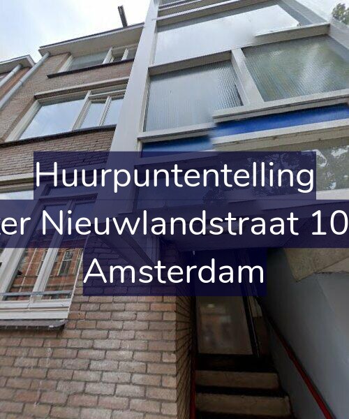 Foto gevel Huurpuntentelling voor Pieter Nieuwlandstraat 104-B, Amsterdam