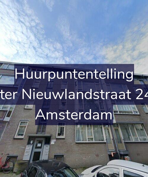 Foto gevel Huurpuntentelling voor Pieter Nieuwlandstraat 24-C, Amsterdam