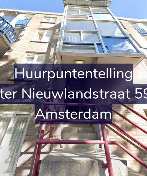 Foto gevel Huurpuntentelling voor Pieter Nieuwlandstraat 59-B, Amsterdam