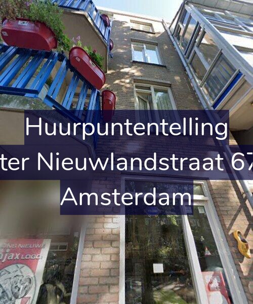 Foto gevel Huurpuntentelling voor Pieter Nieuwlandstraat 67-A, Amsterdam
