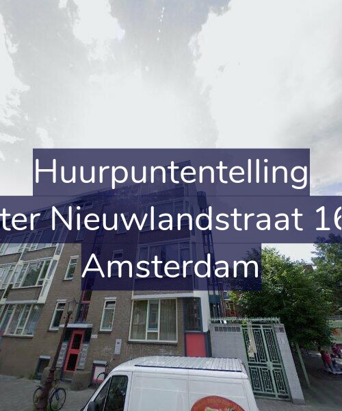 Foto gevel Huurpuntentelling voor Pieter Nieuwlandstraat 16-B, Amsterdam