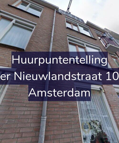Foto gevel Huurpuntentelling voor Pieter Nieuwlandstraat 106-C, Amsterdam