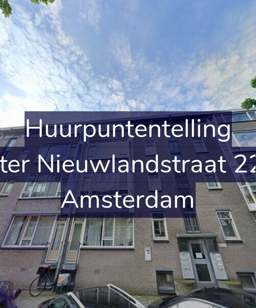 Foto gevel Huurpuntentelling voor Pieter Nieuwlandstraat 22-D, Amsterdam